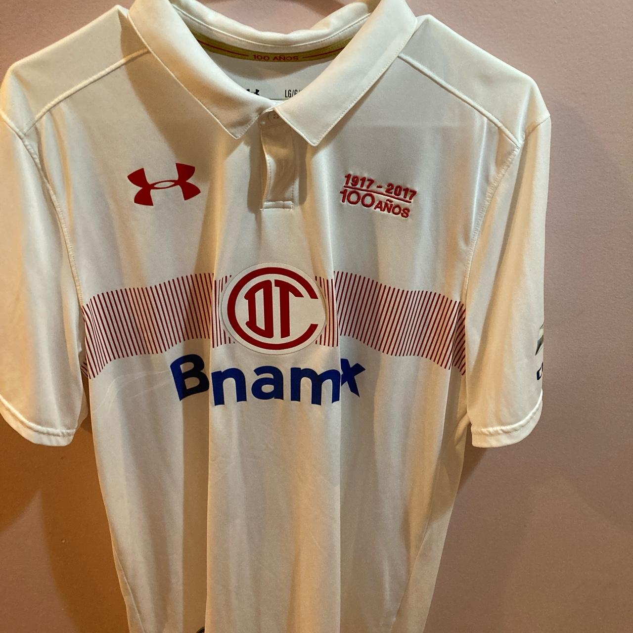 Liga Mx Jersey Toluca Centenario UNDER ARMOUR TOLUCA 2014 HOME JERSEY