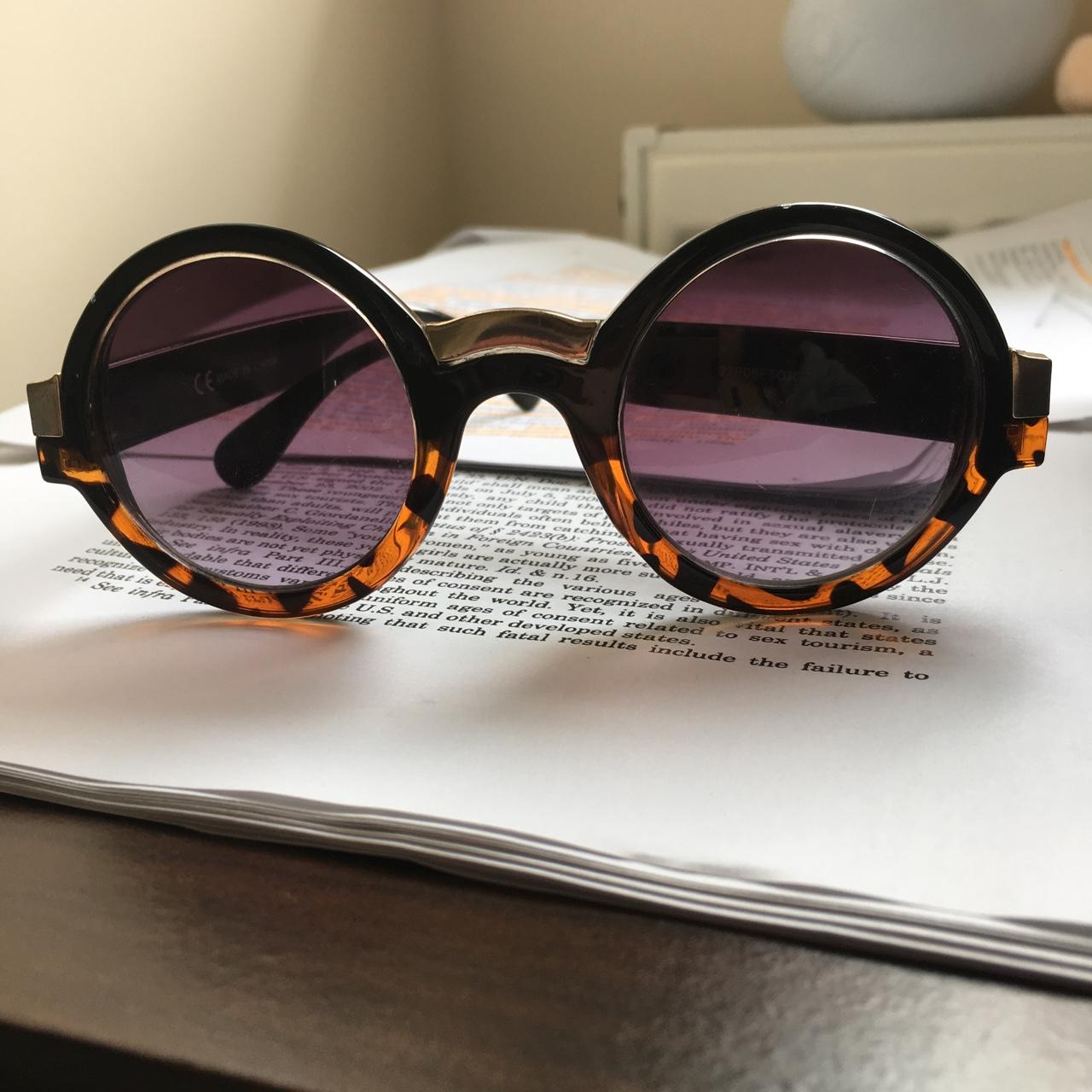 TOPSHOP Daisy Metal Frame Cat Eye Sunglasses in Purple | Lyst UK