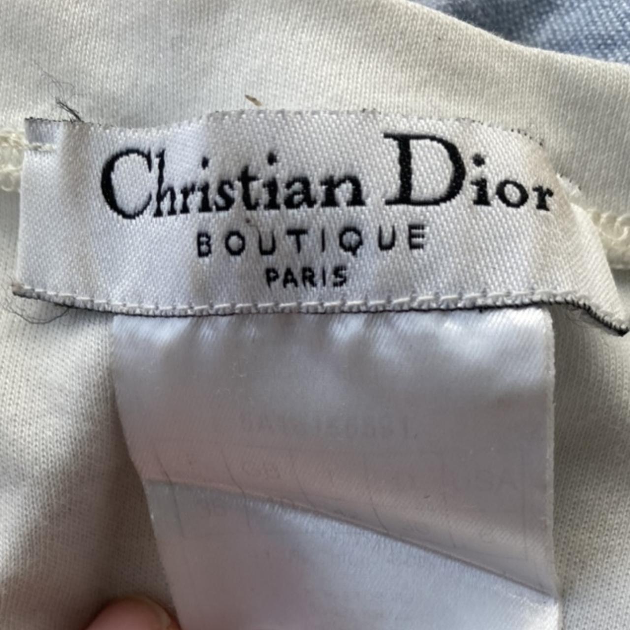 Christian Dior y2k vintage rare t-shirt size small... - Depop