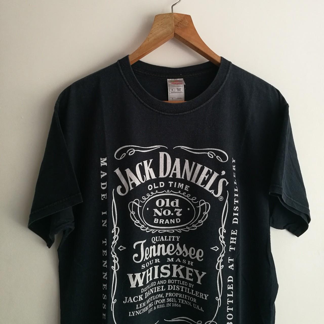 Jack Daniels tee Size tagged large mens. Fits best... - Depop