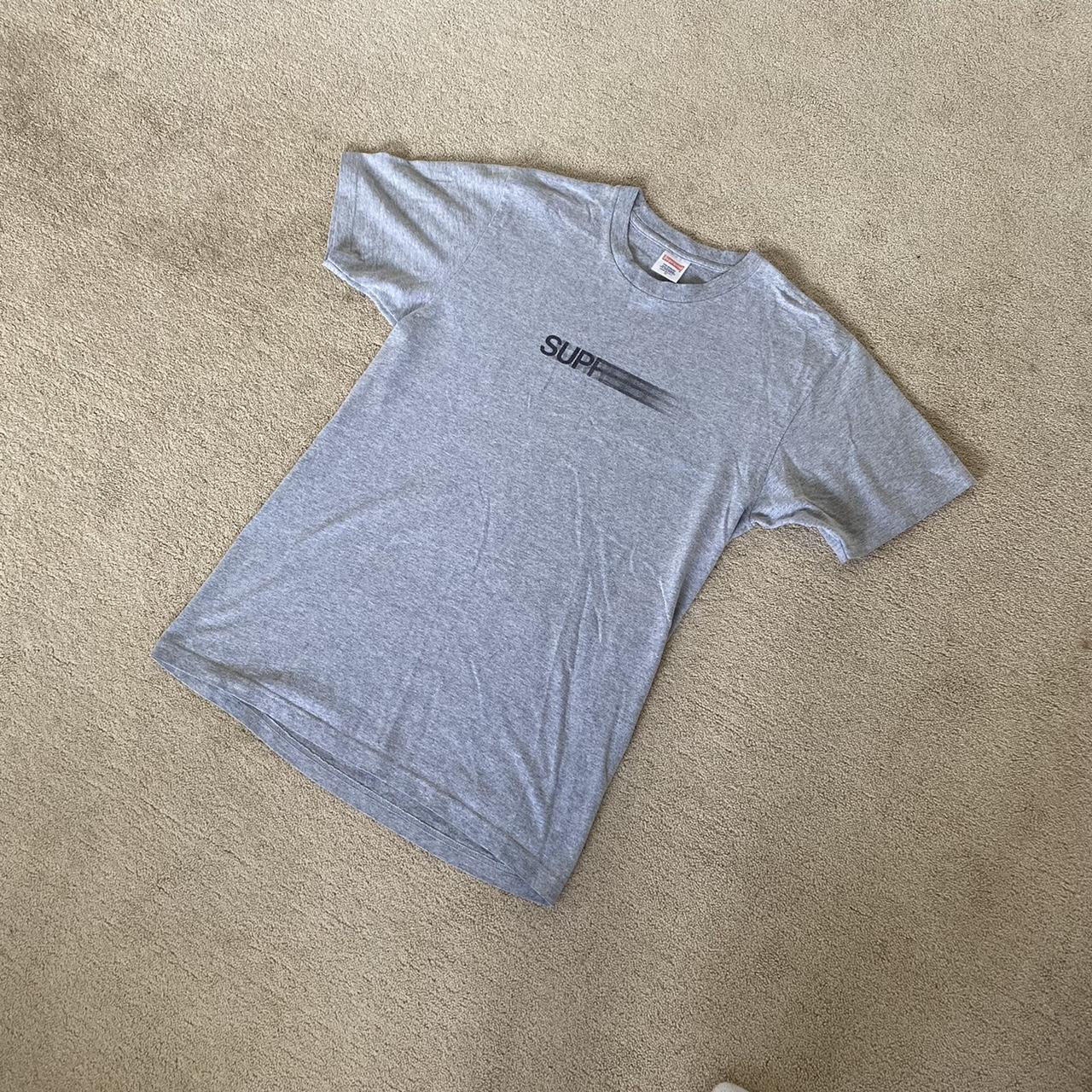 Supreme motion logo tee Size medium but has shrunk... - Depop