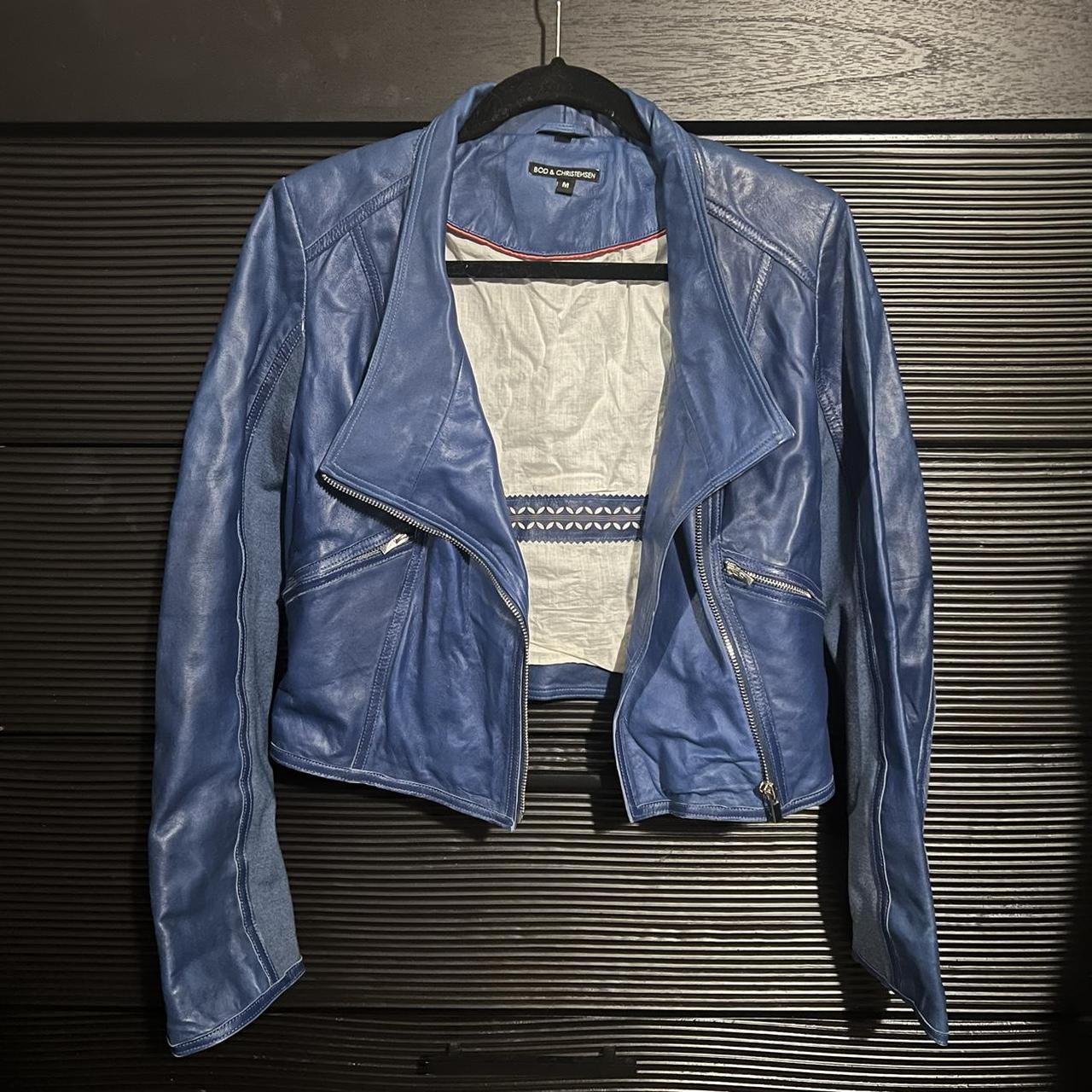 Bod & christensen on sale men's leather jacket