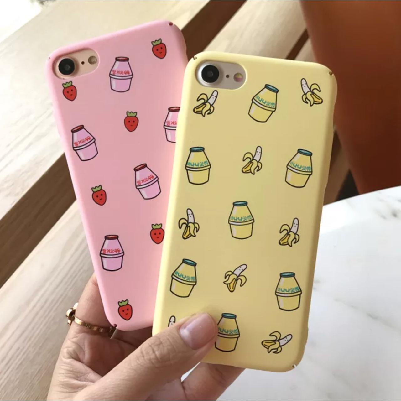 🍌Banana Strawberry Milk iPhone Case🍓, 🍌MODEL:
