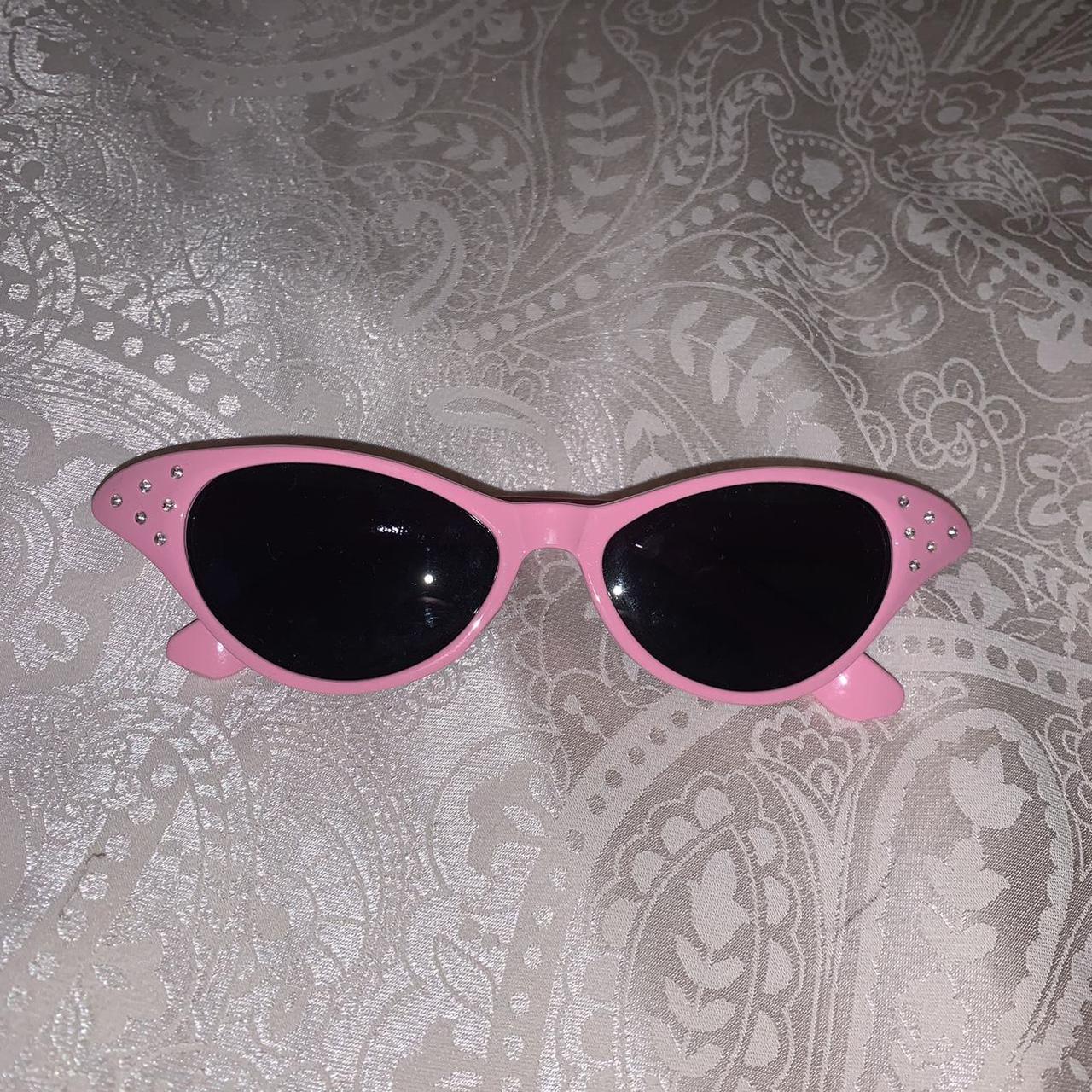 Pink fancy dress glasses Ideal for Pink Lady costume... Depop