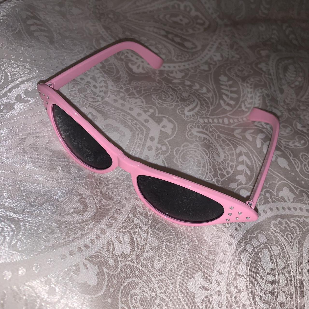 Pink fancy dress glasses Ideal for Pink Lady costume... Depop