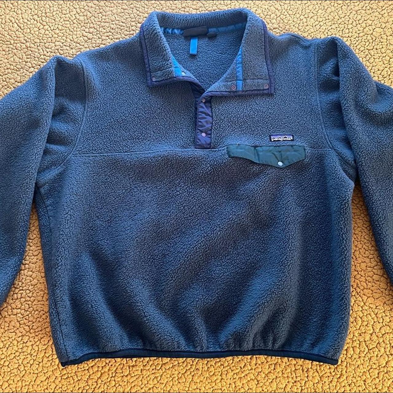 Patagonia fleece pullover. Used a couple times in... - Depop