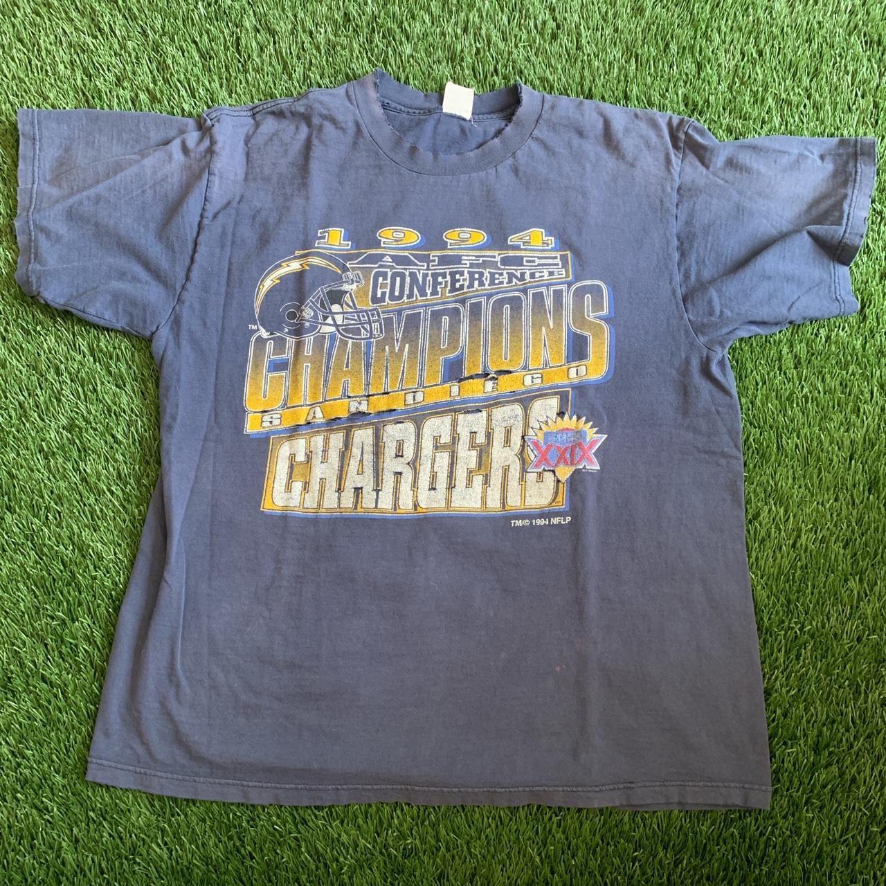 1994 AFC Conference Champions San Diego Chargers •... - Depop