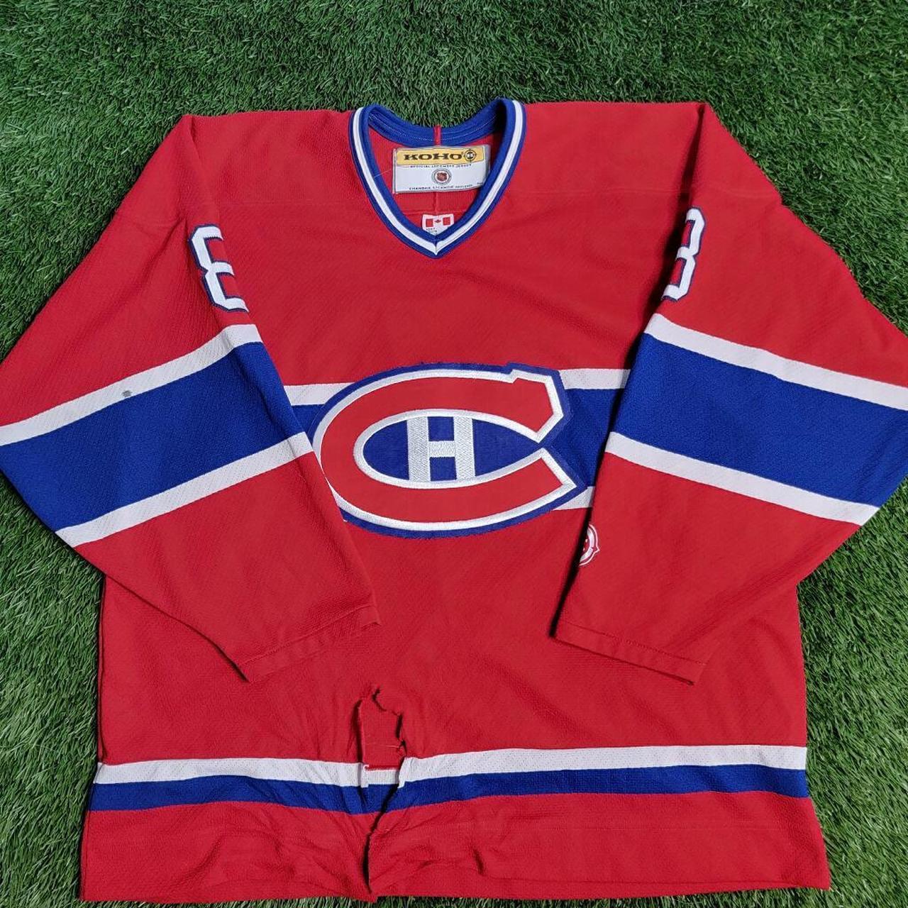 Vintage Hockey Jersey Montreal Canadians Size - Depop