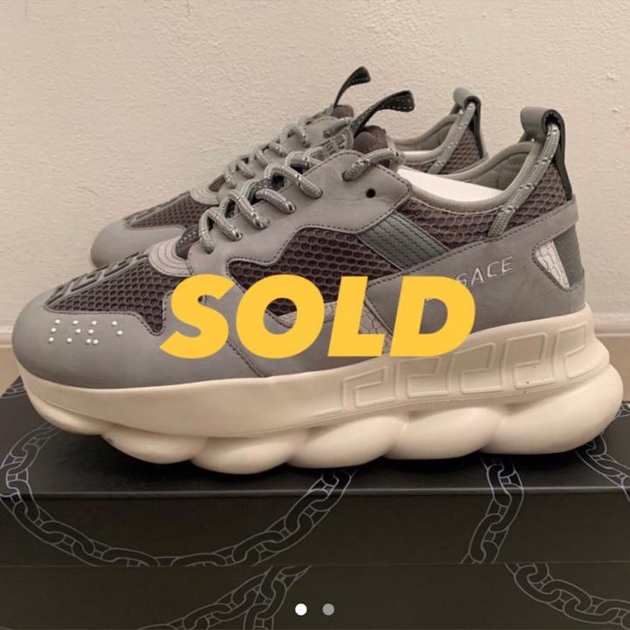 Versace chain discount reaction 2 grey