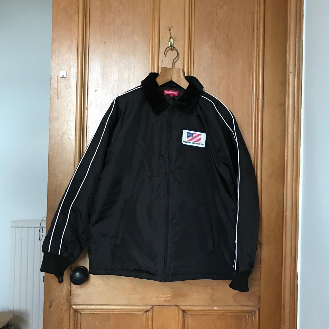 Supreme freighter sale jacket red