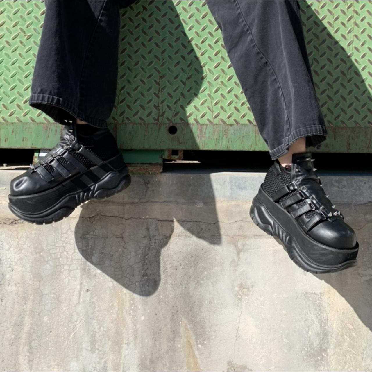 demonia 7 inch platforms