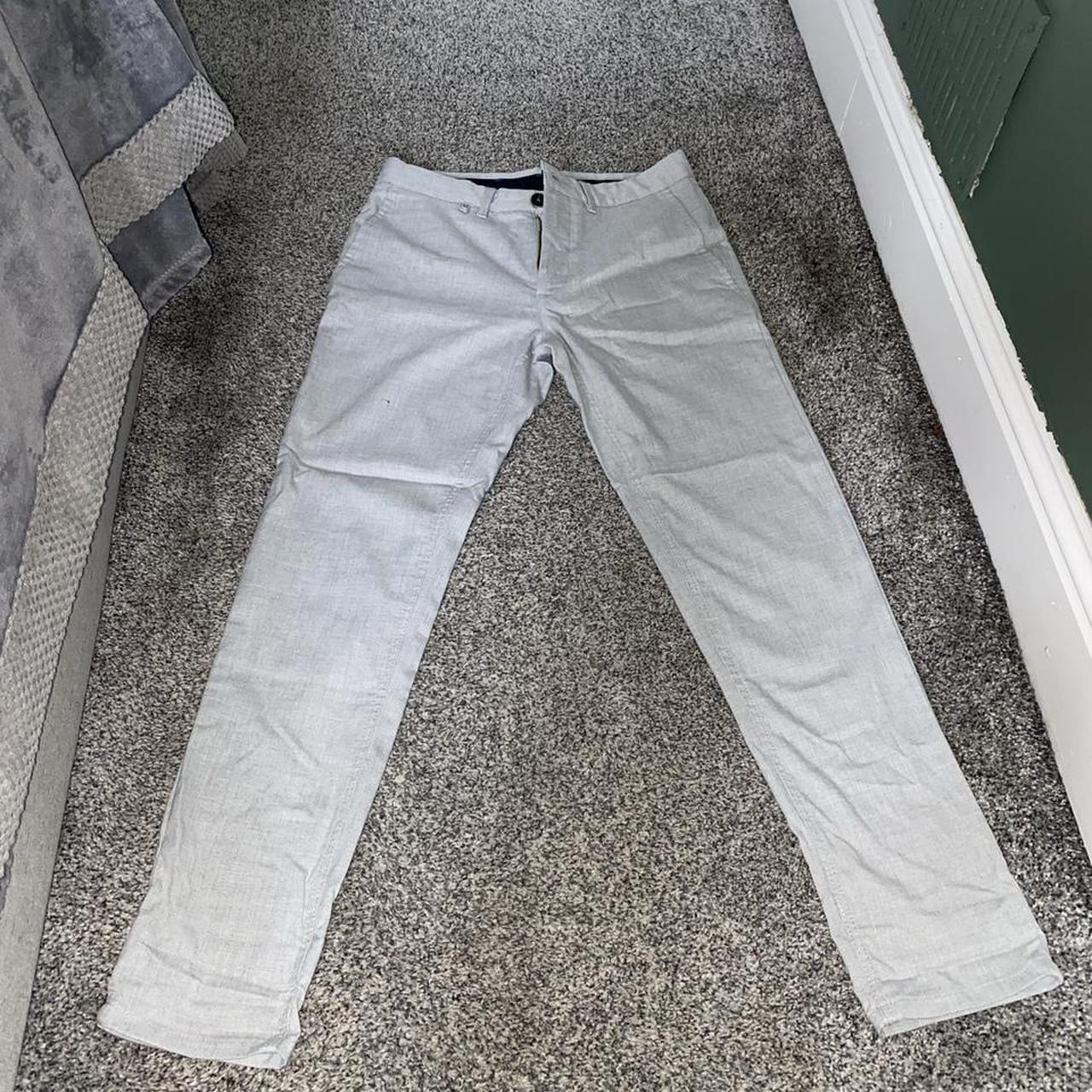 Zara mens grey sales trousers