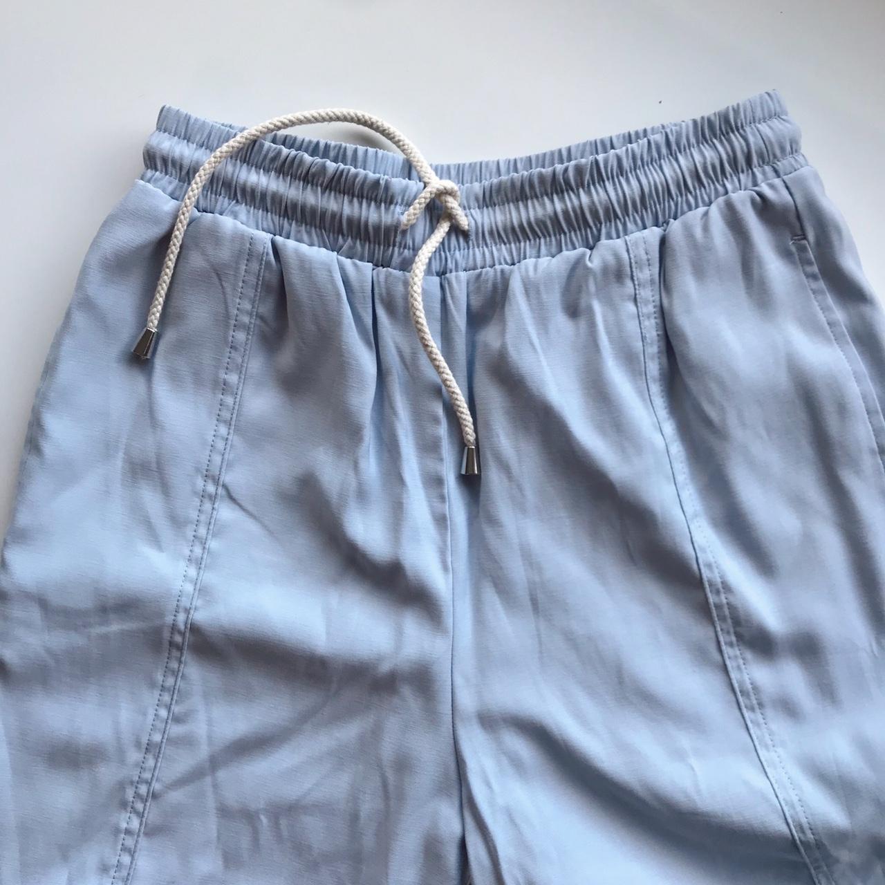 Zara Women's Blue Trousers | Depop