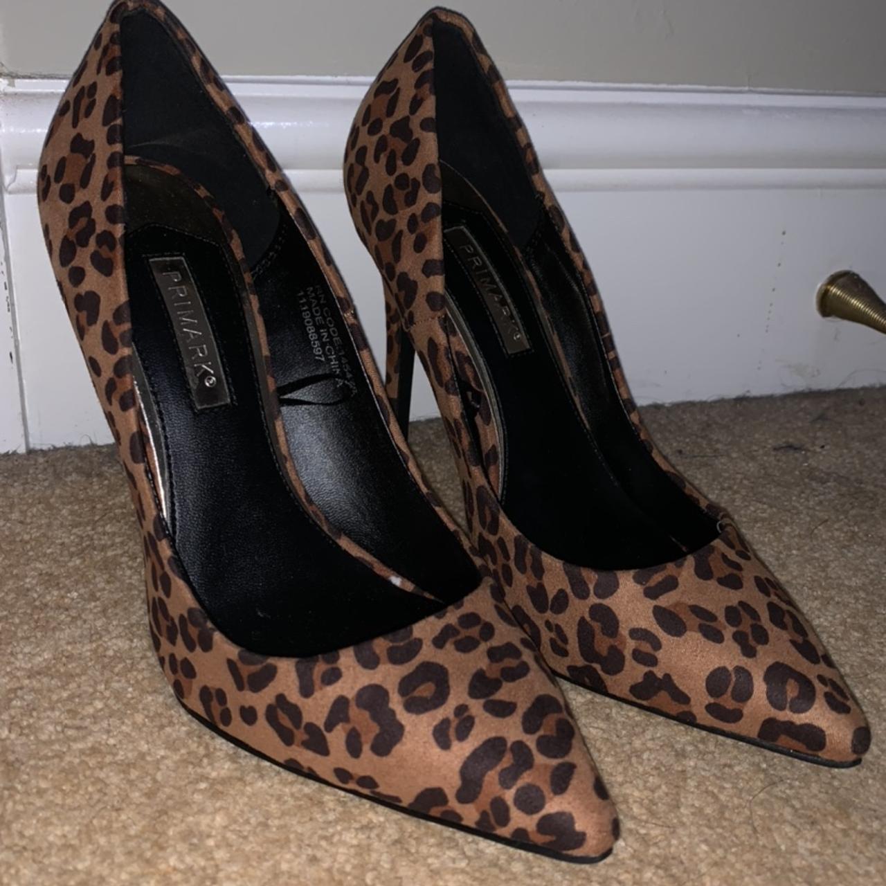 Primark leopard 2025 print heels