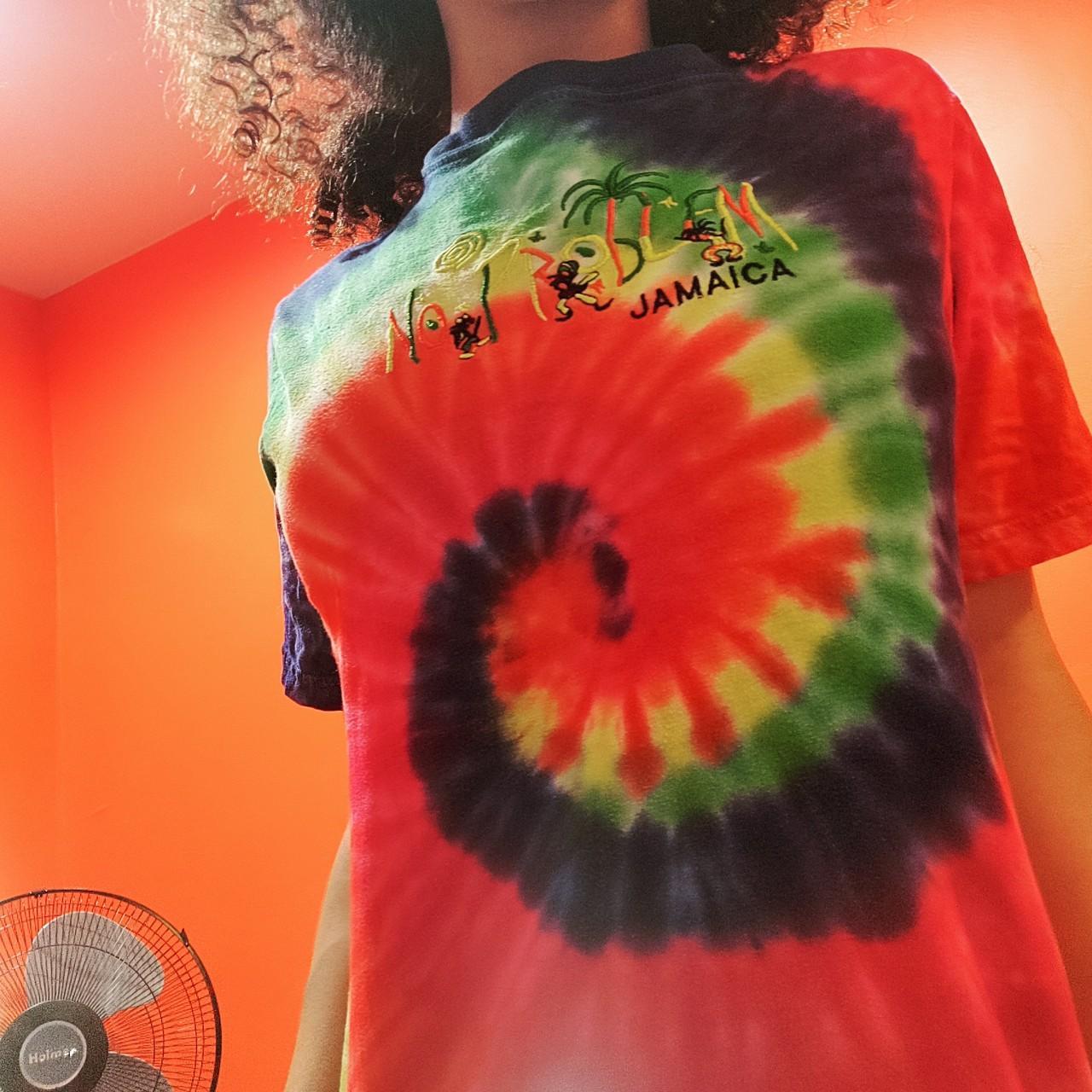 jamaican tie dye shirt
