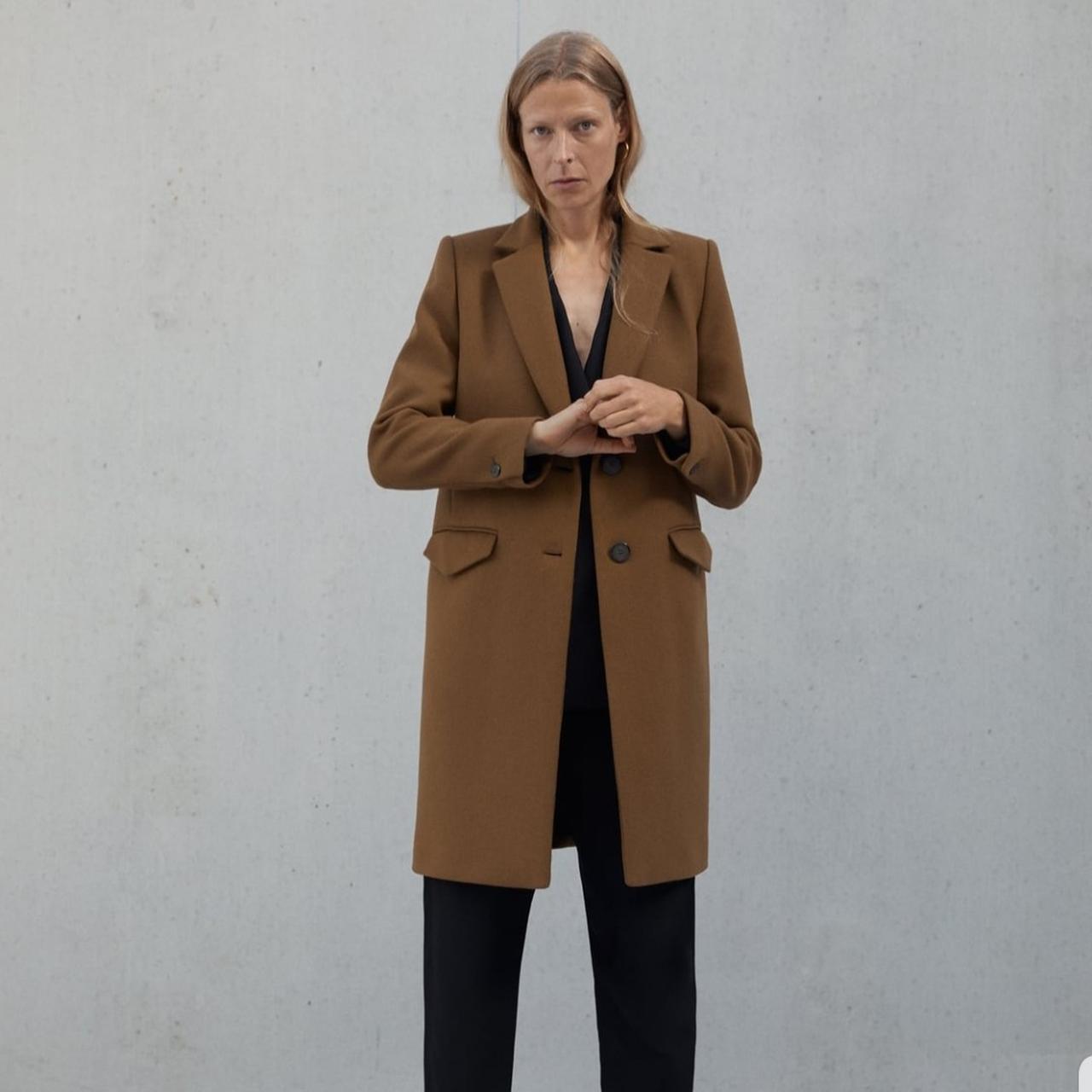 Zara 2025 toffee coat