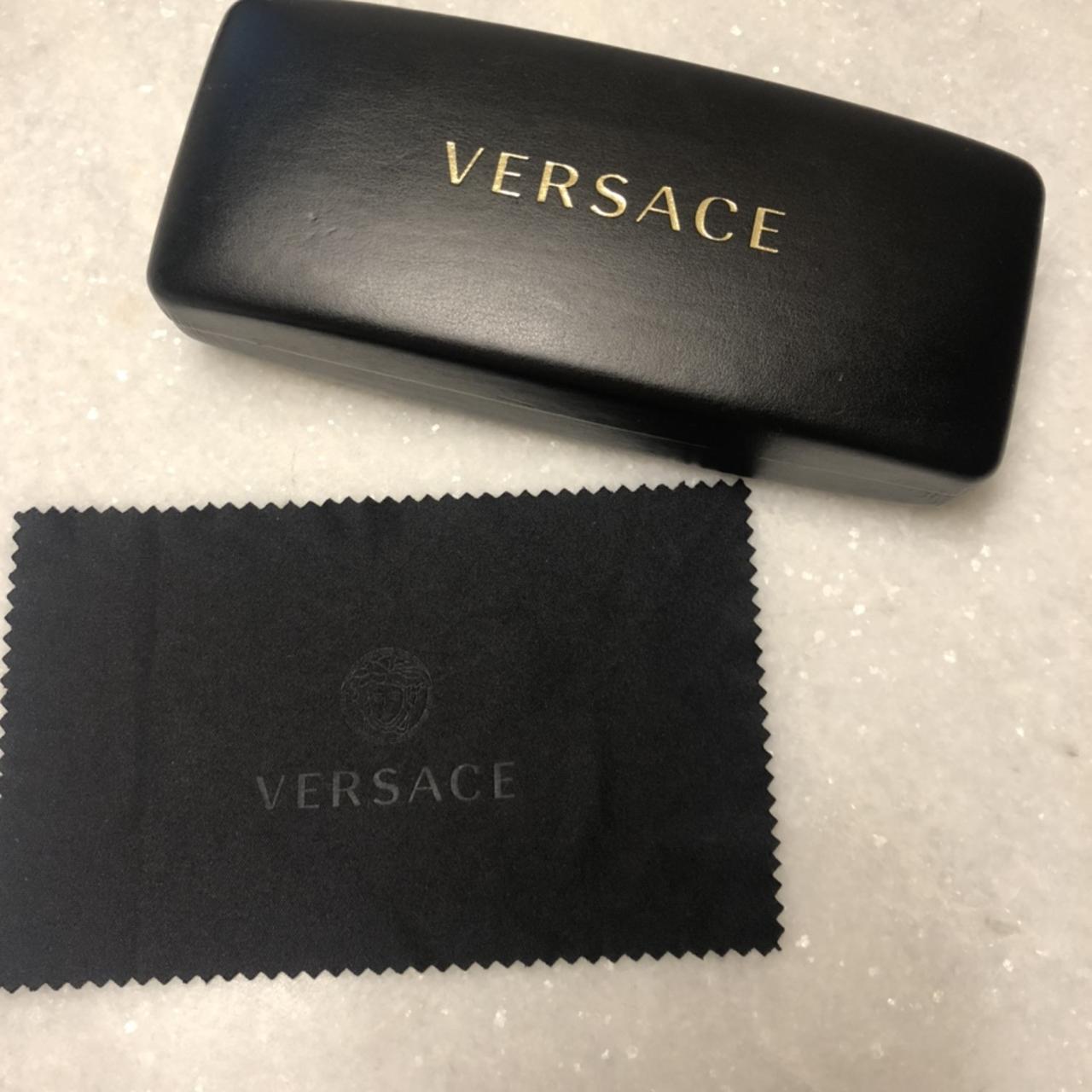 VERSACE HARD CASE FOR PRESCRIPTION GLASSES OR... - Depop