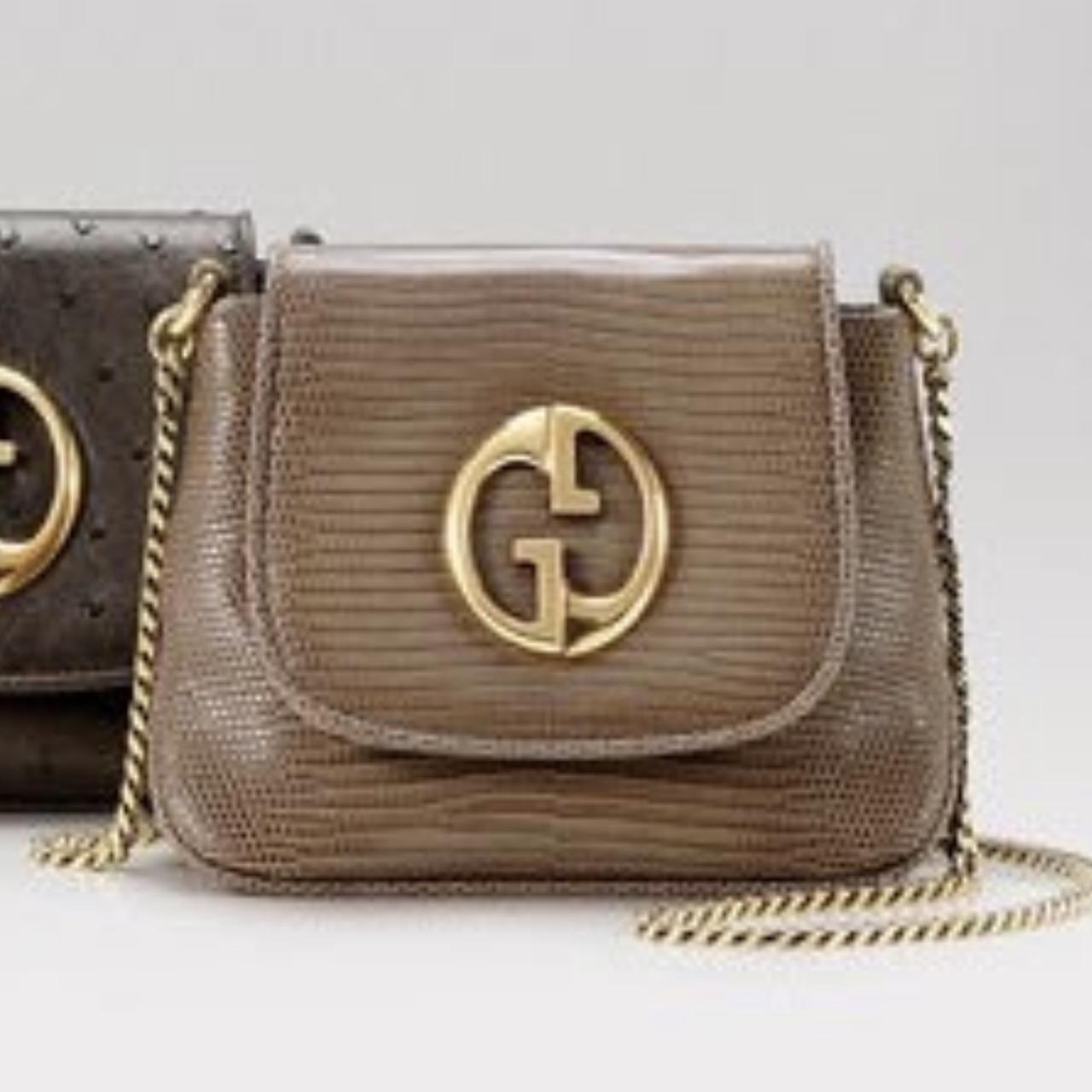 Gucci chain crossbody discount bag