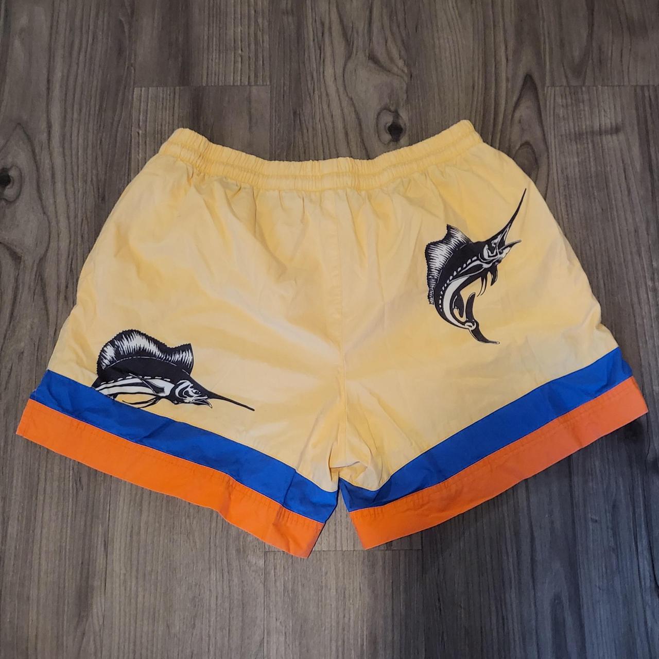 Vintage Polo Sport Marlins Trunks Size Medium Rare!... Depop