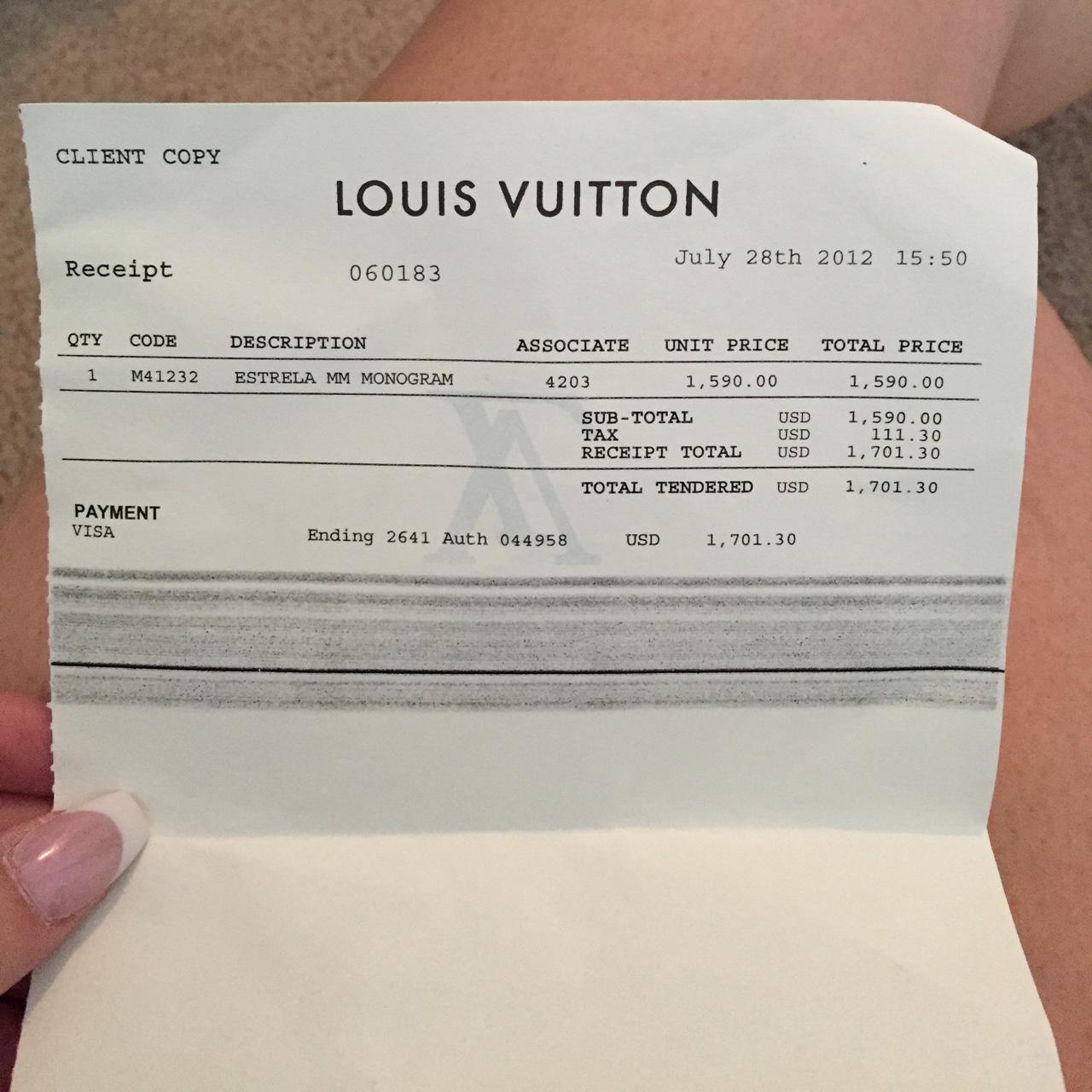 Louis Vuitton Estrella MM Monogram bag. Original - Depop