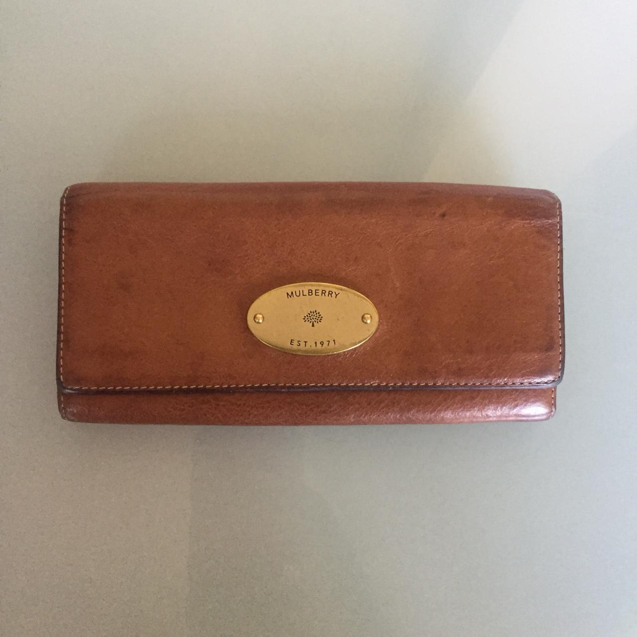 Womens Mulberry brown Logo Plaque Coin Pouch | Harrods UK