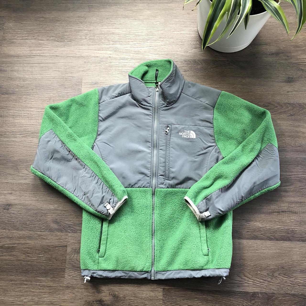 The North Face Women's Grey and Green Jacket