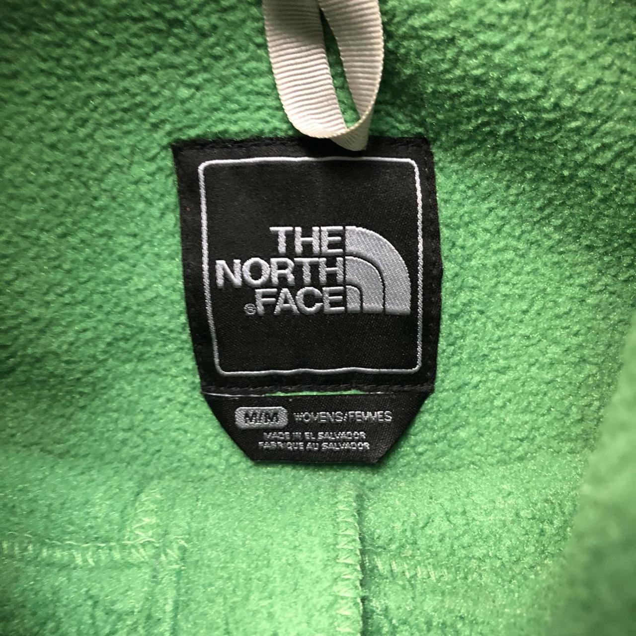 The North Face Women's Grey and Green Jacket (3)