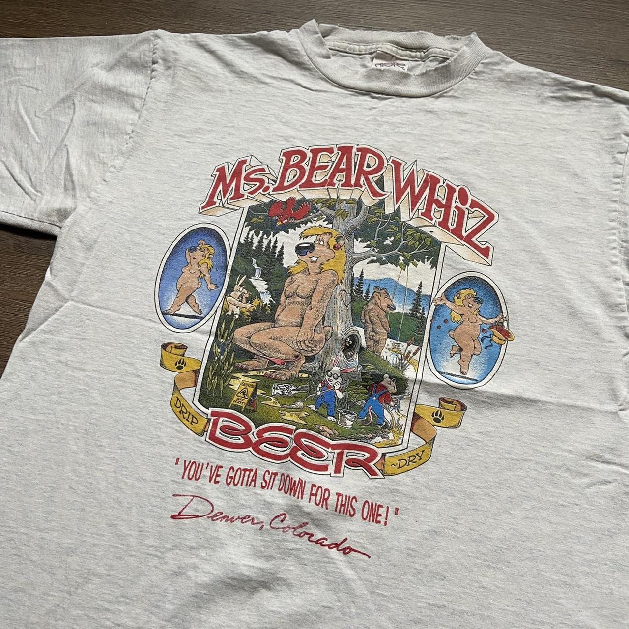 🔥🐻VINTAGE BEAR WHIZ SHIRT🐻🔥, -Vintage Ms. Bear Whiz...