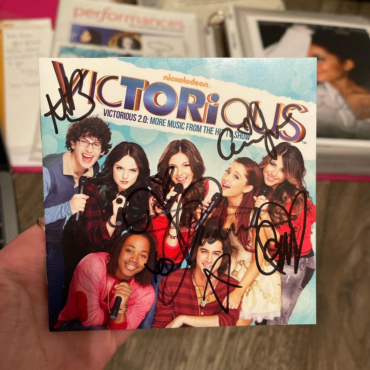 Victorious Signed Cd Booklet Send Offers Depop