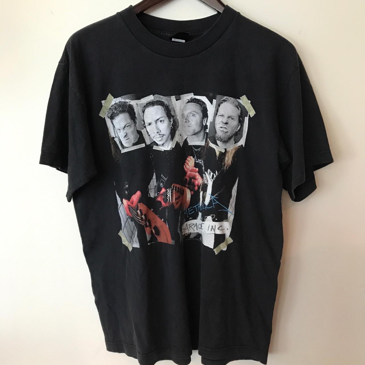 1998 Vintage Metallica Garage Inc t-shirt Color:... - Depop