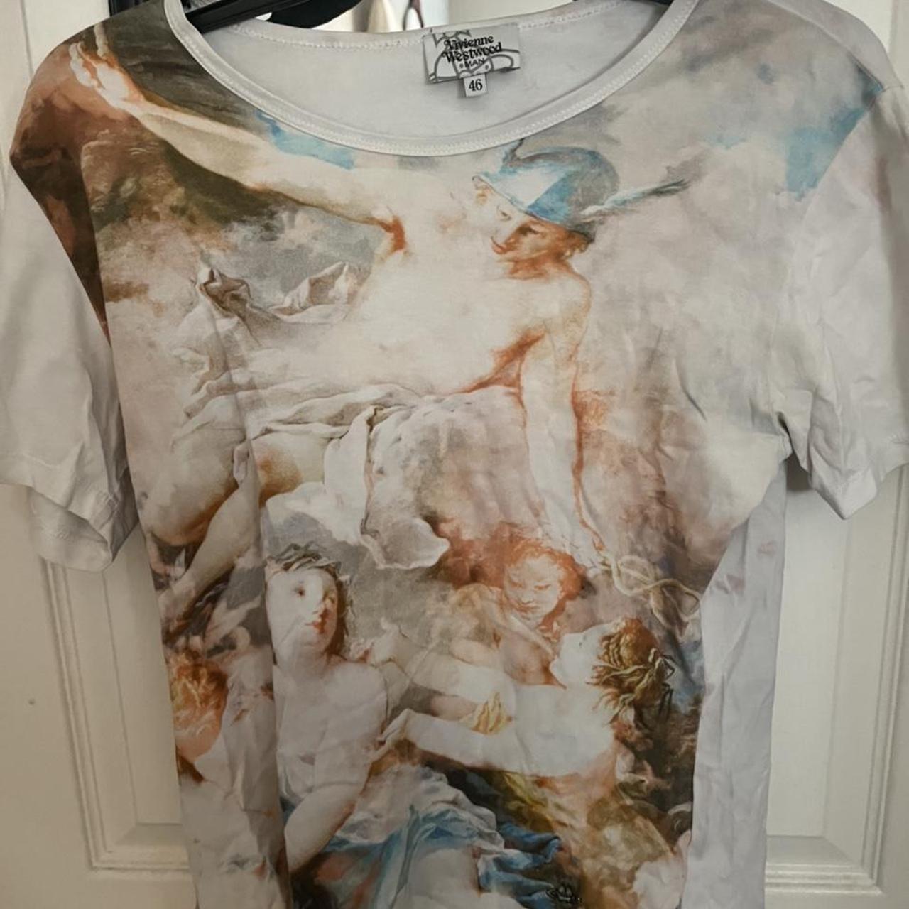 Vivienne Westwood cherub angel shirt From Y2K Size... Depop