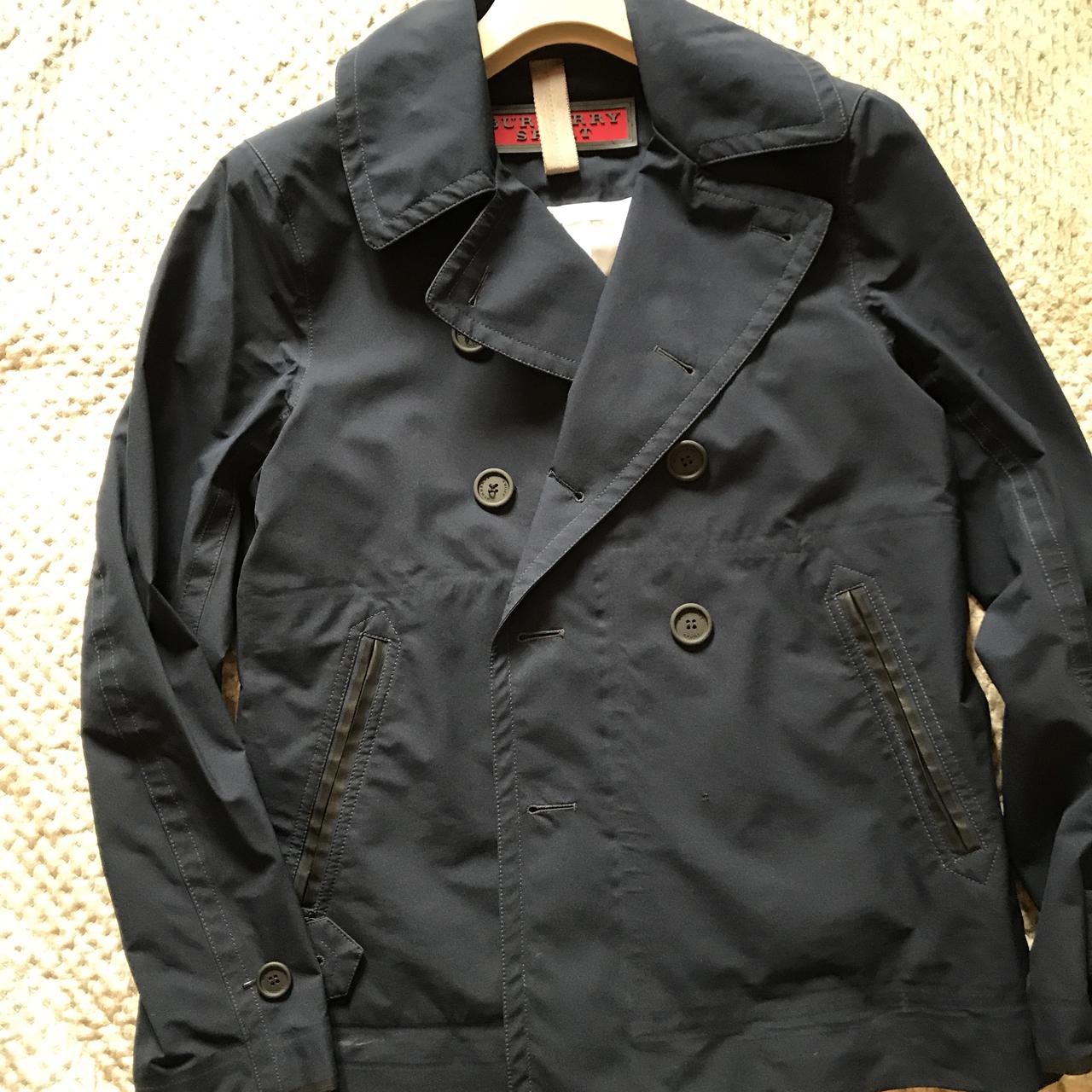 Burberry Raincoat Great Almost Brand New item Only... - Depop