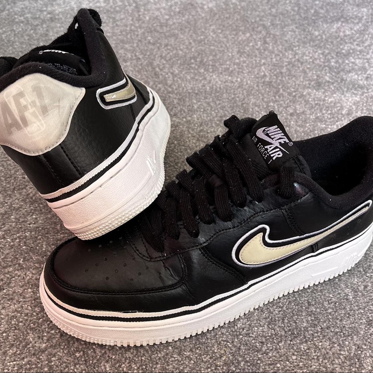 Nike Air Force 1 Low Sport, NBA Black &... - Depop