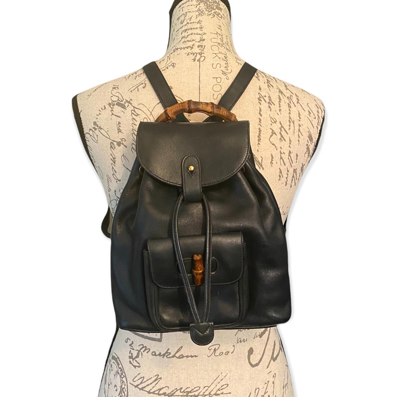 authentic used gucci backpack