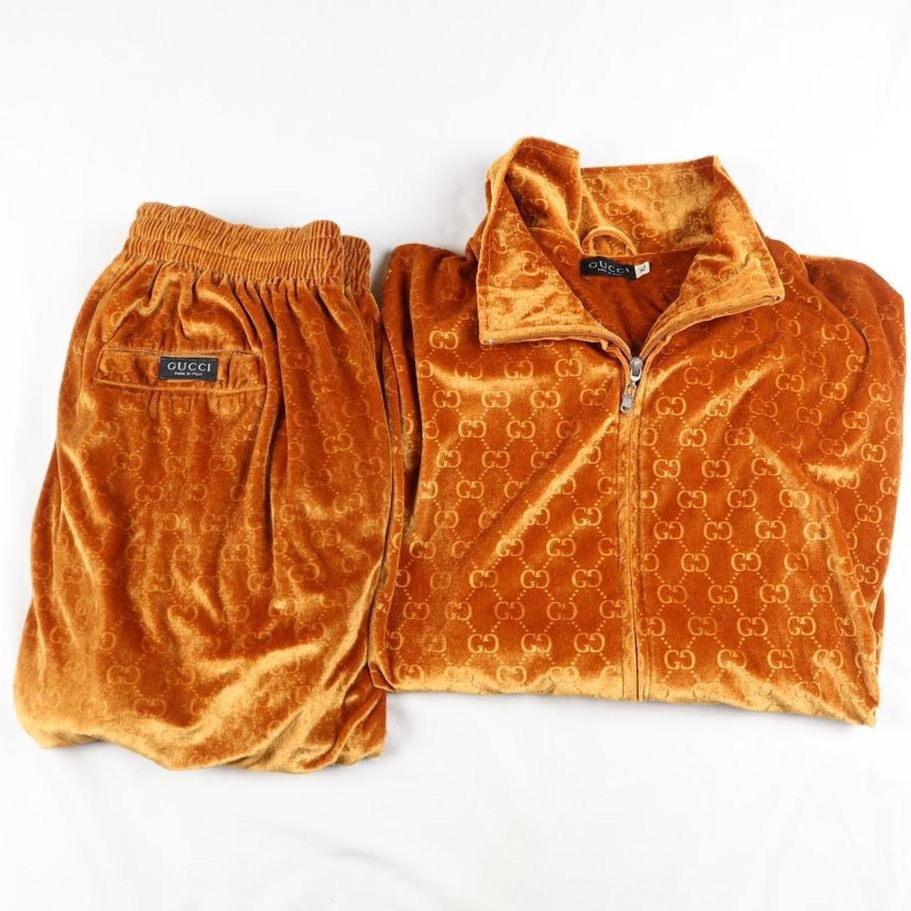 gucci gold tracksuit