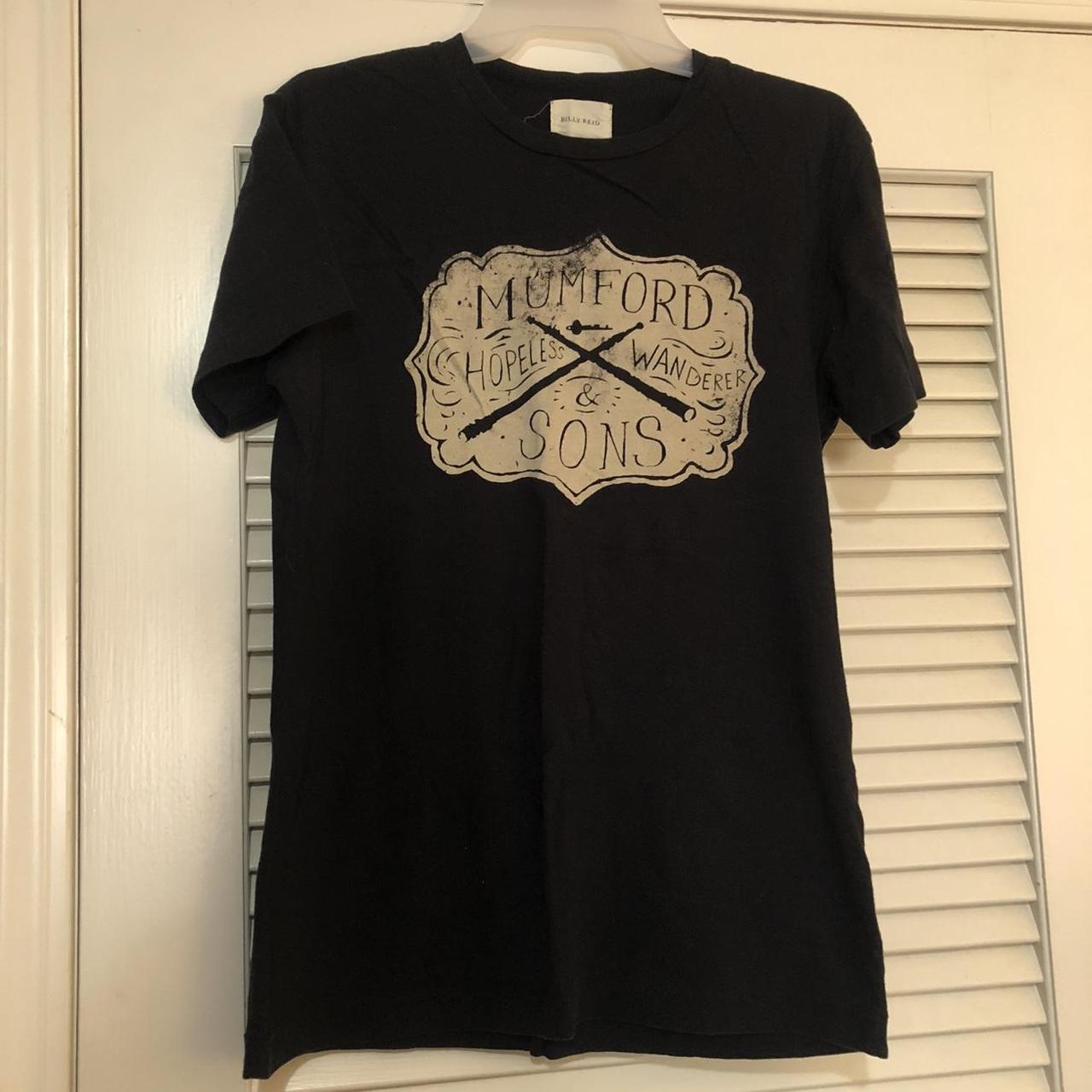 Billy Reid x Mumford and sons small T shirt Depop