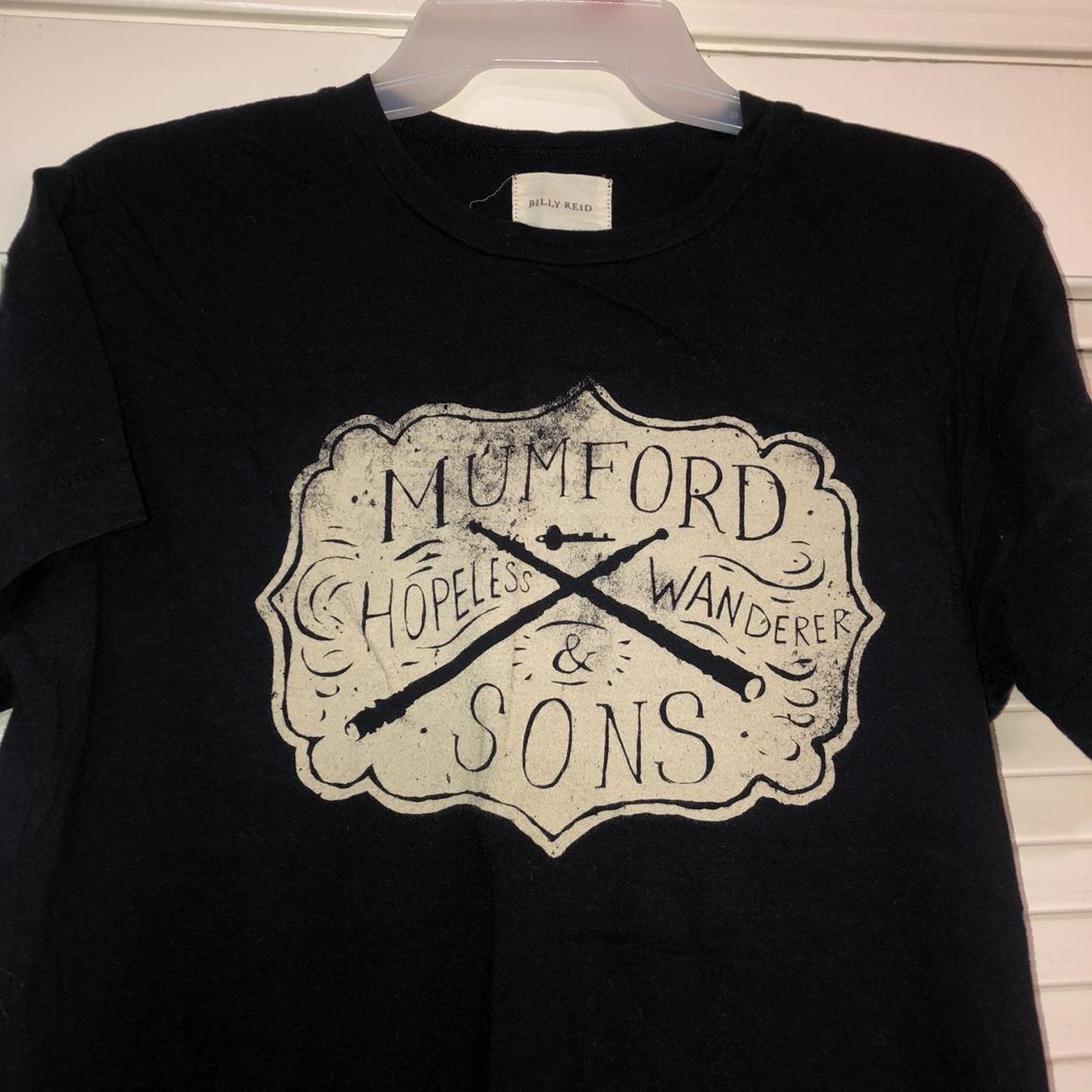 Billy Reid x Mumford and sons small T shirt Depop