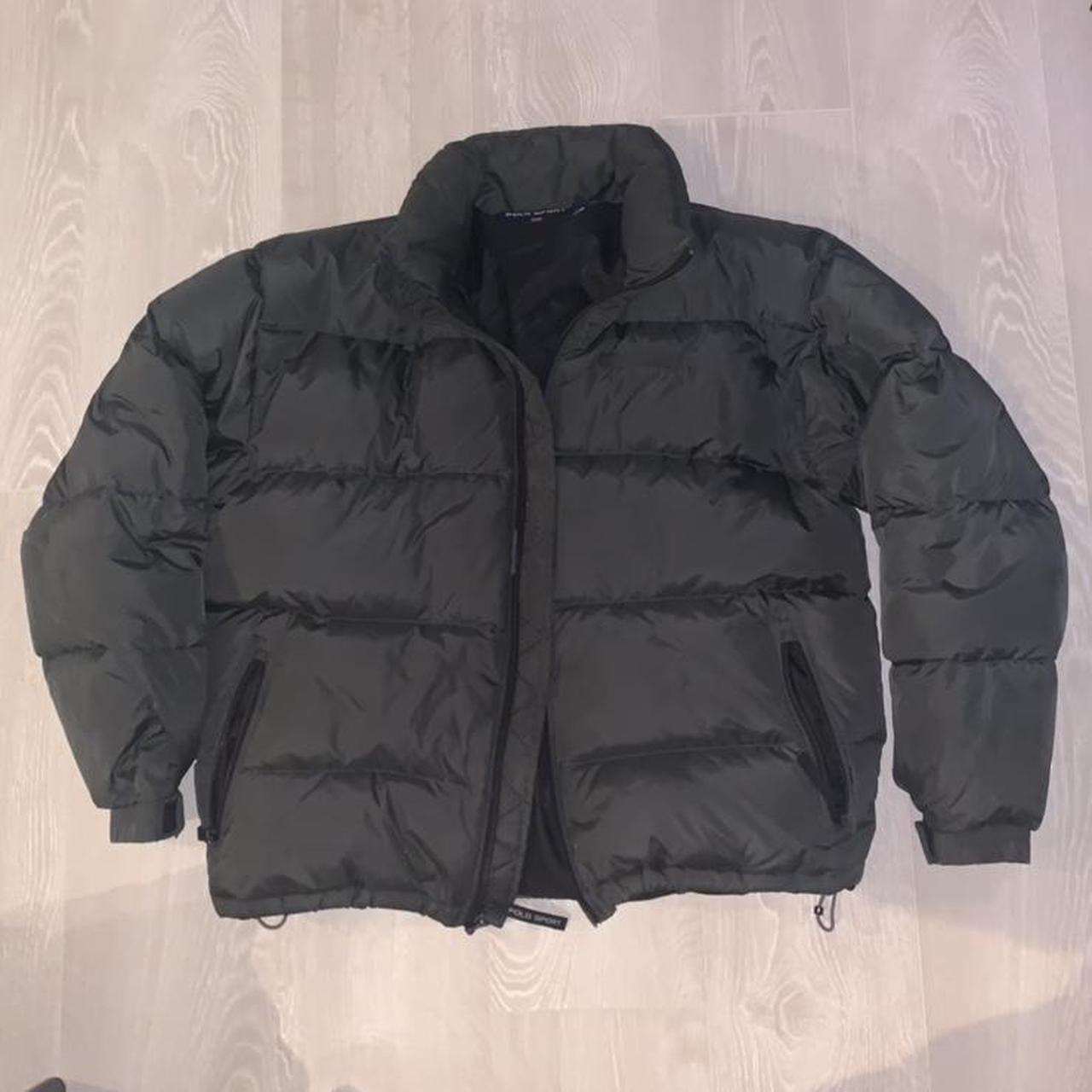 Brand: Polo Sport Type: Puffer Jacket Colour: Grey... - Depop