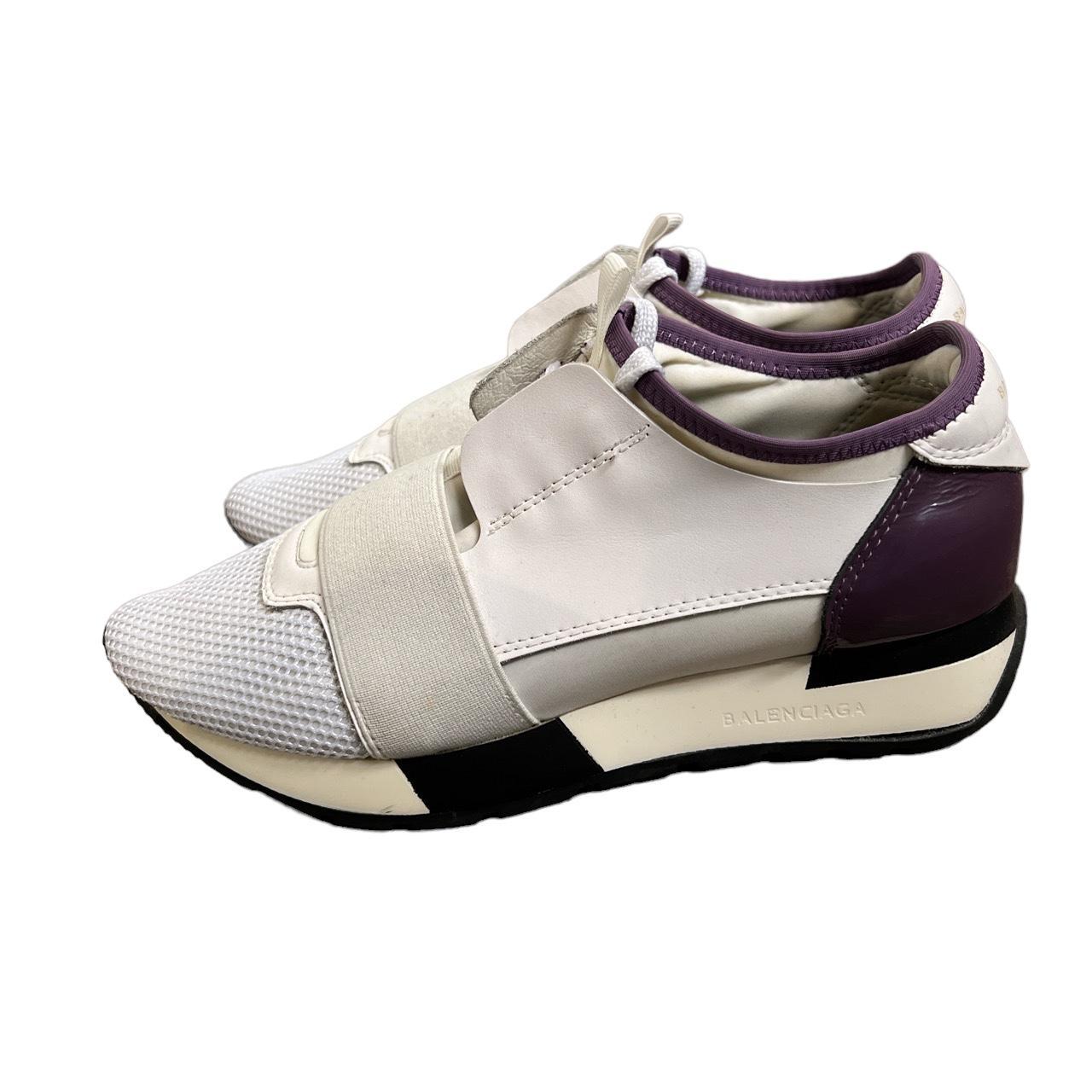 balenciaga runners womens purple