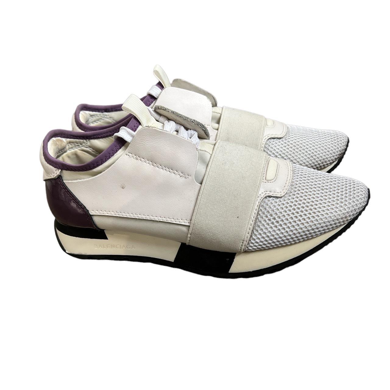 balenciaga runners womens purple