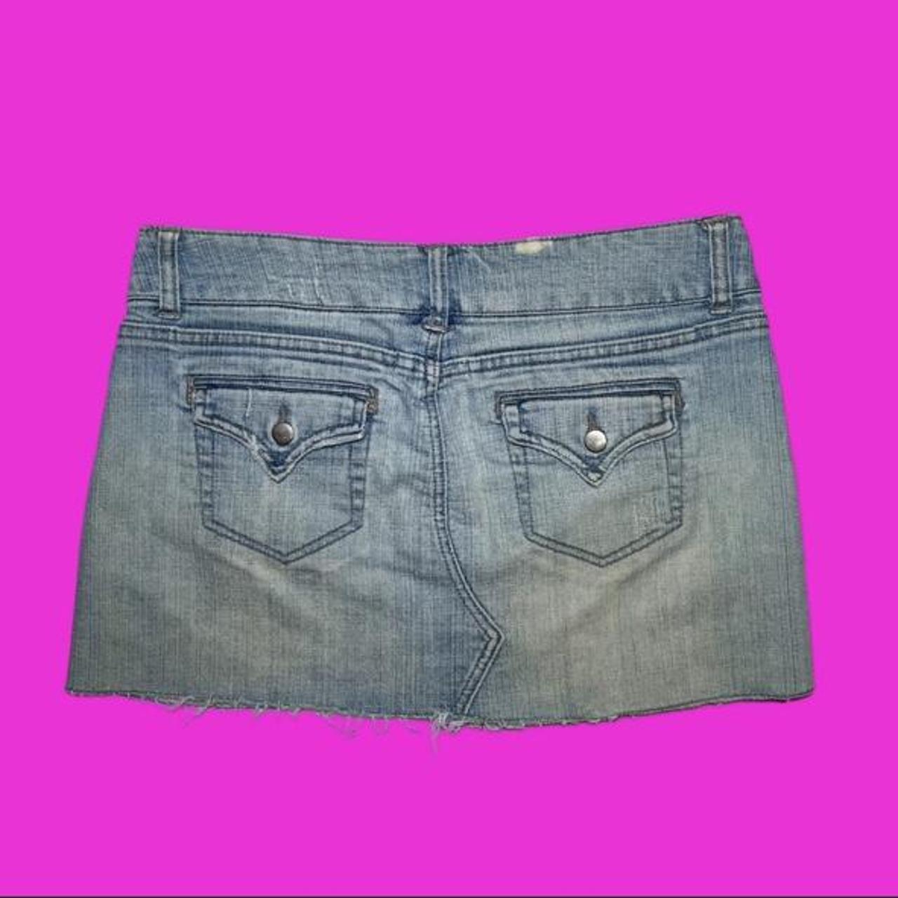 Cute Denim Mini Skirt Brand is Delia’s. Very... - Depop