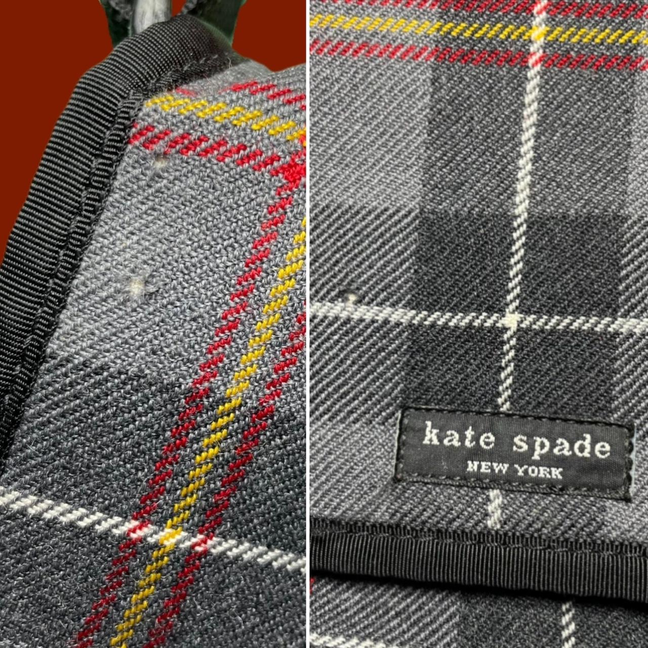 Plaid Kate Spade Crossbody Messenger Purse Very... Depop