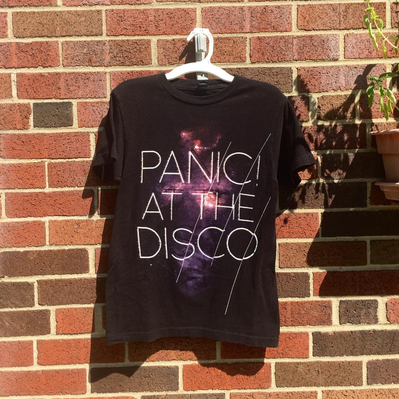 Cool galaxy Panic! At The Disco shirt! ☄Worn a... - Depop