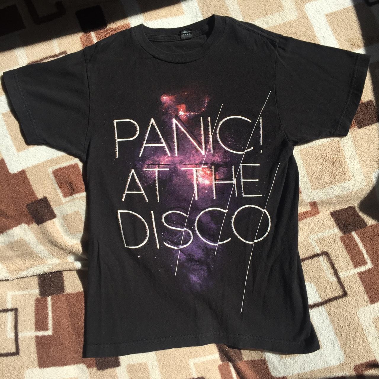 Cool galaxy Panic! At The Disco shirt! ☄Worn a... - Depop