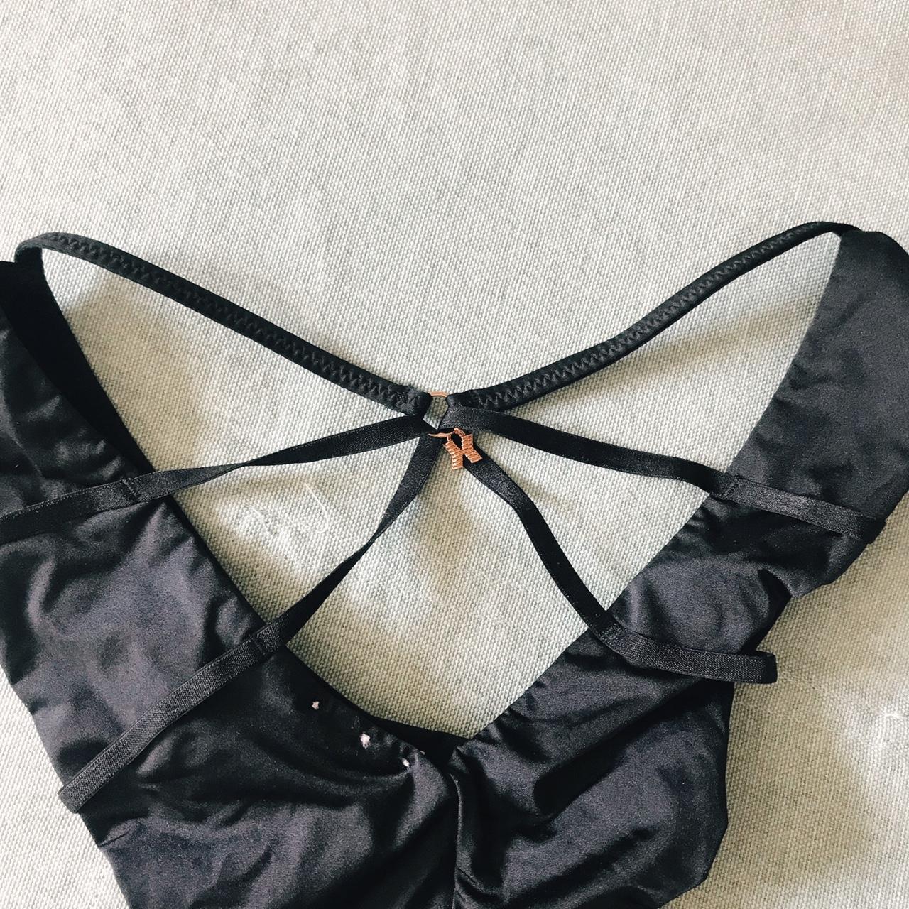 Savage x Fenty Women's Black Panties | Depop