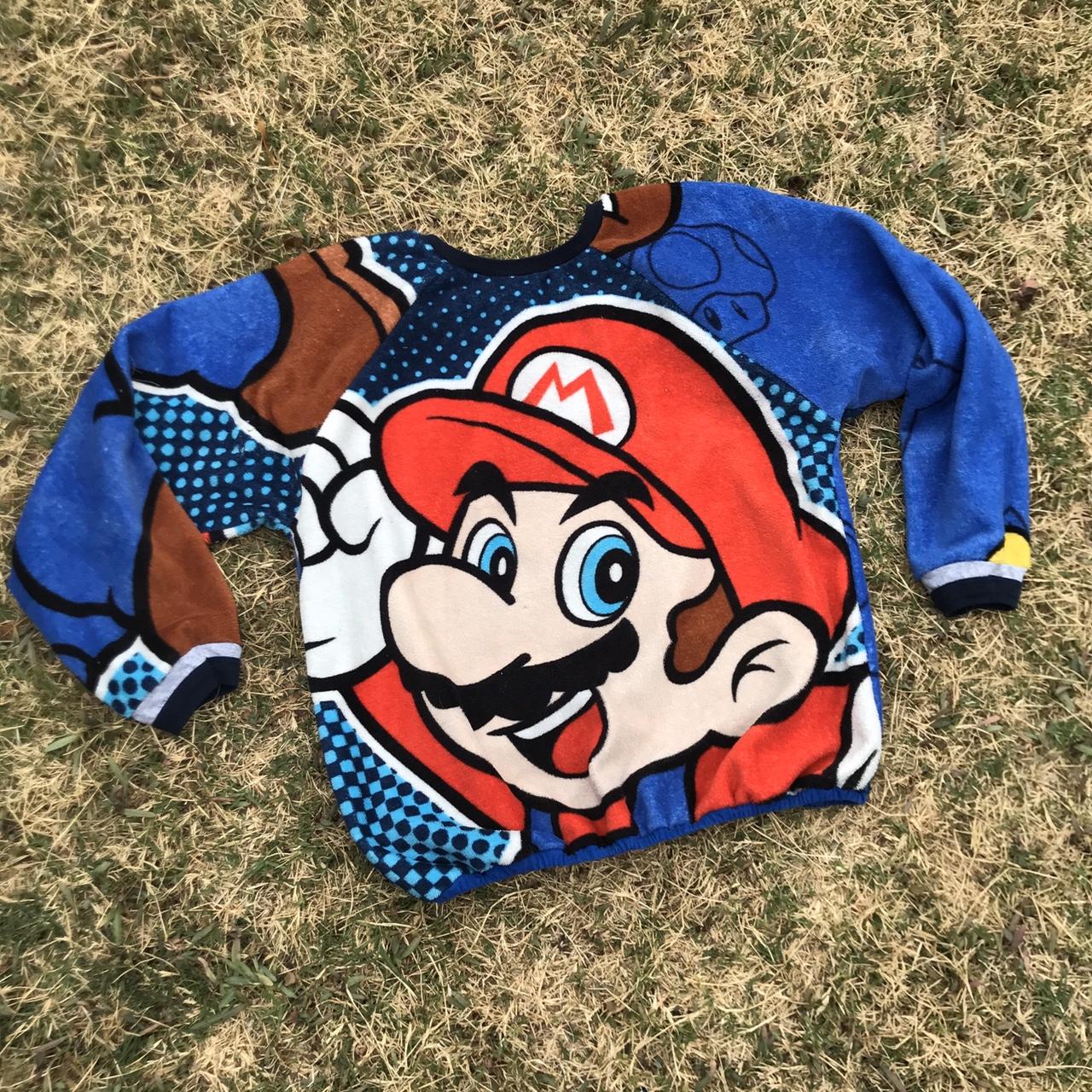 Upcycled blanket fuzzy raglan sweatshirt. Made from... Depop