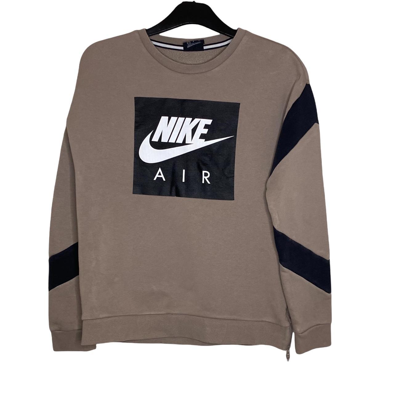 nike air sweatshirt beige