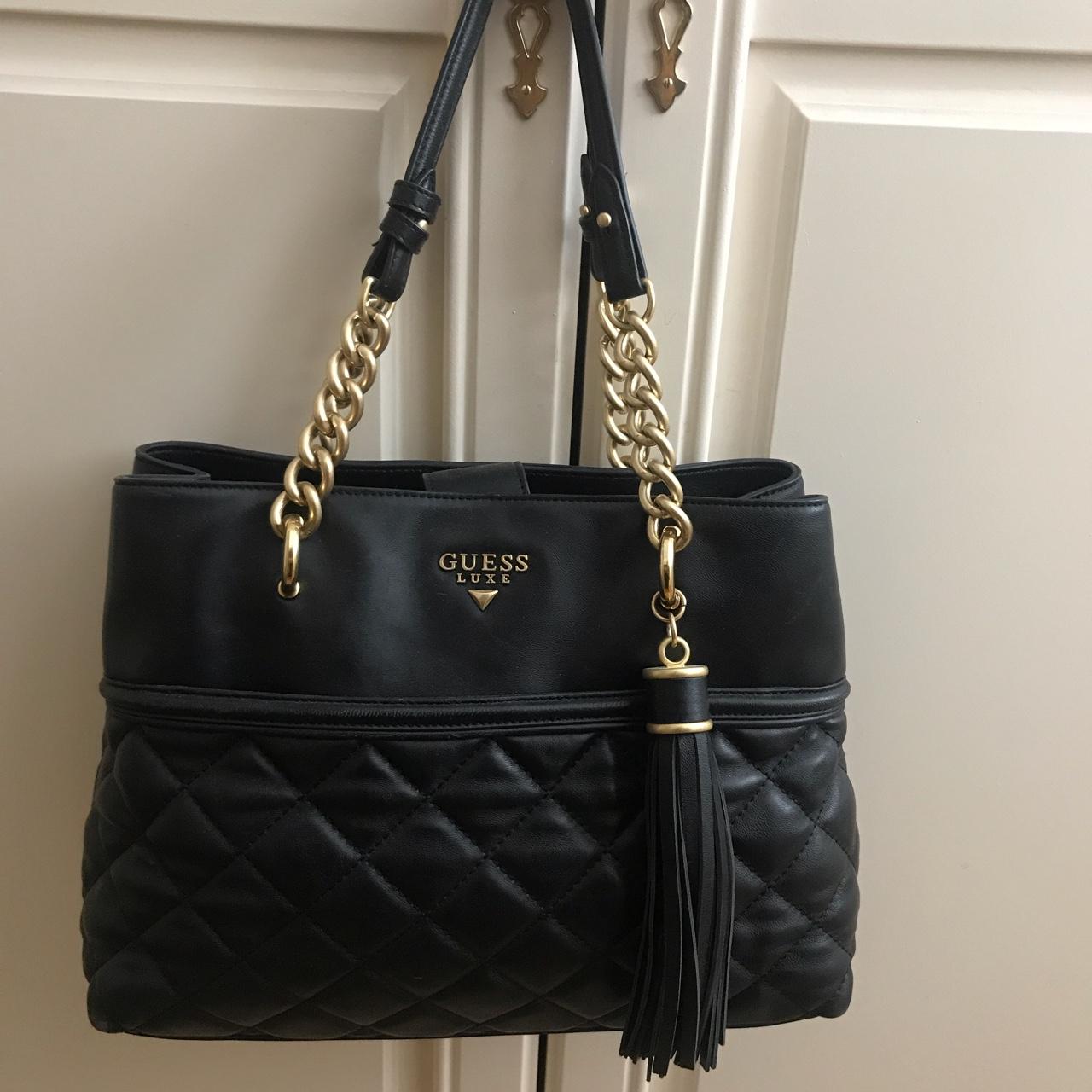 Genuine Guess luxe leather handbag - Vinted
