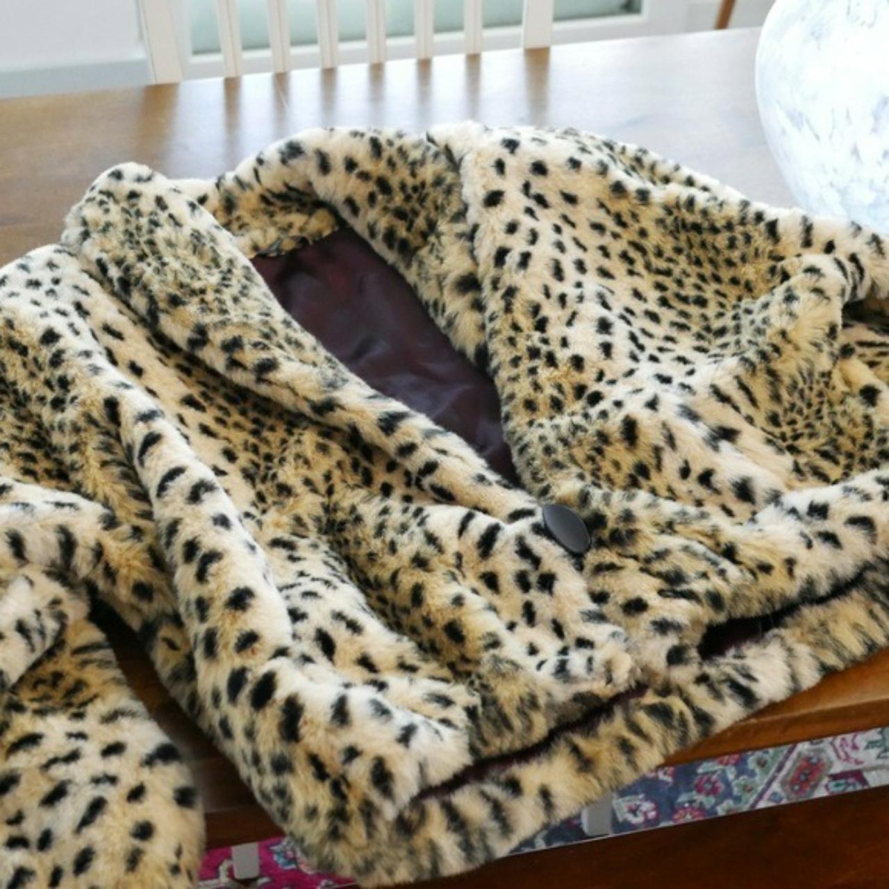 vintage leopard coat