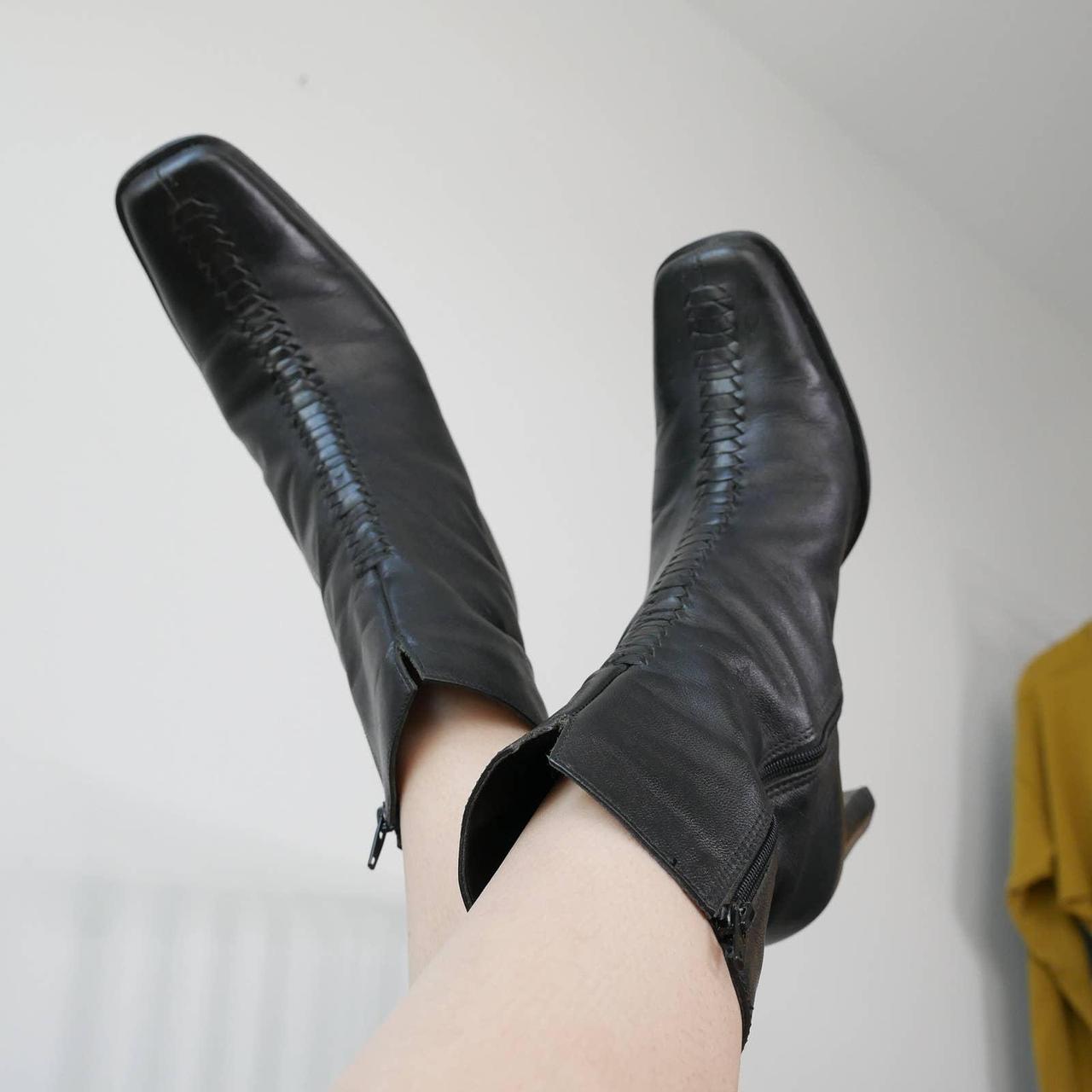 Product Image 3 - Black Leather Ankle Boot |